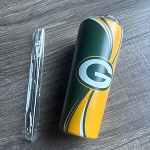 Green Bay Packers Insulated Travel Tumbler - Green & Gold